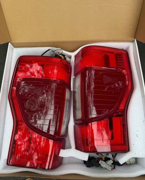 LED Tail Lights with Blind Spot Sensors for 2020-2022 Ford F250/F350